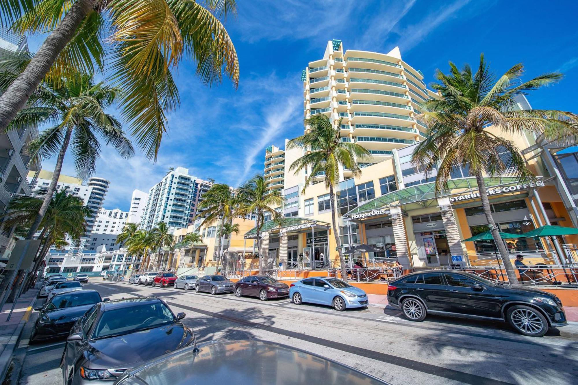Deco Beachside Apt, W/2 Queen Beds, Washer/Dryer Miami Beach Exterior photo