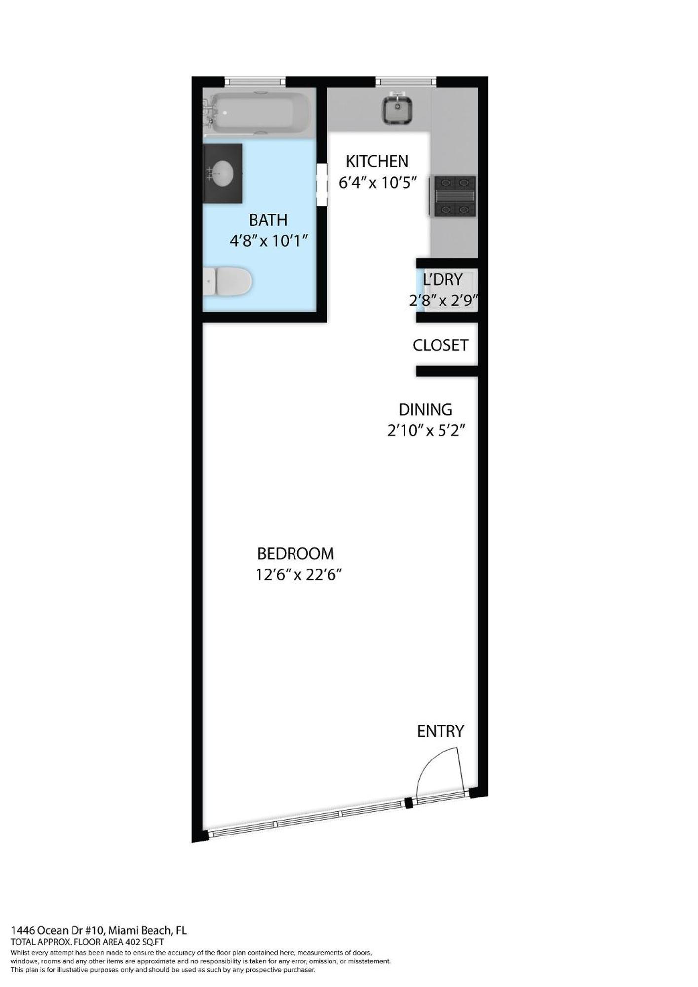 Deco Beachside Apt, W/2 Queen Beds, Washer/Dryer Miami Beach Exterior photo